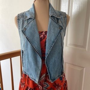 Bullhead Moto Denim Vest